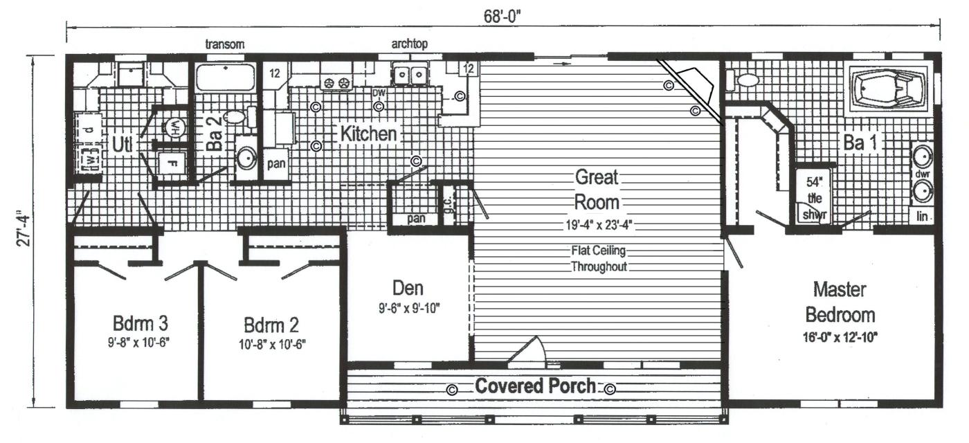 Larimore 3 bedroom 2 both modular home Henderson Home and Land