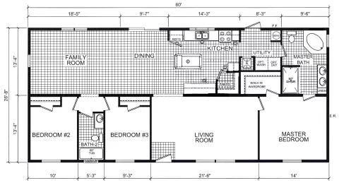 Modular Home 3 bedroom 2 bath