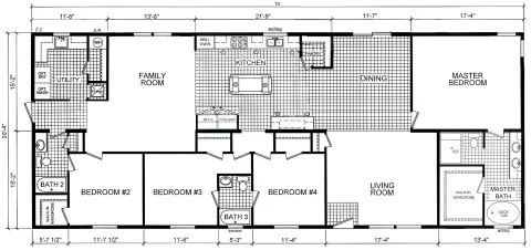 Modular Home 4 bedroom 3 bath